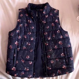 Gymboree puffer vest, girl’s size M(7-8)